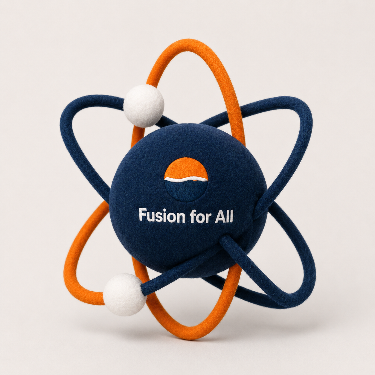 Plush Atom Toy